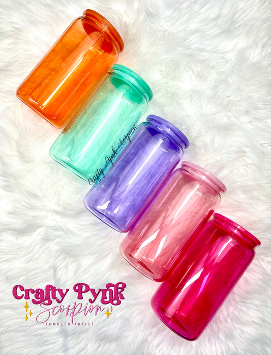 Jelly Glass Can (16oz)
